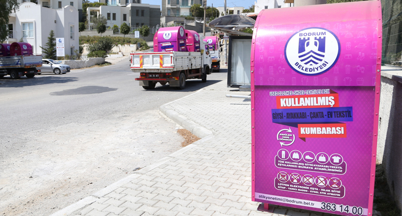 TEKSTİL KUMBARALARI BODRUM’DA…