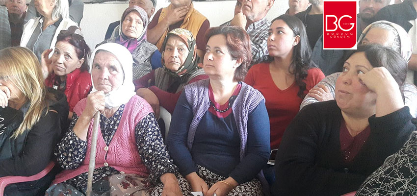 KATI ATIK DEPOLAMA TESİSİ İÇİN ÇAMARASI’NDA TOPLANDILAR…