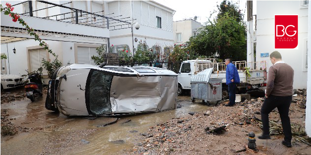 Bodrum’da Yine Sel Felaketi, Yurttaş Artık Laf değil, Çözüm İstiyor! Foto Galeri