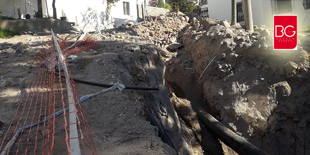 Ortakent’in İçme Suyu Hatları Devreye Alınıyor…