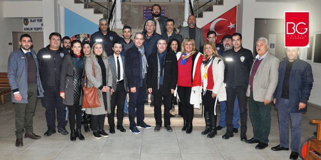 AK Parti Bodrum, Yeni Yıla Emniyet Mensuplarıyla Birlikte Girdi…