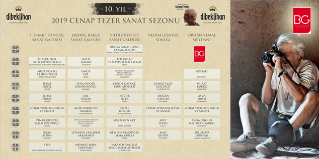 2019 Cenap Tezer Sanat Sezonu 15 Nisan’da Başlıyor…