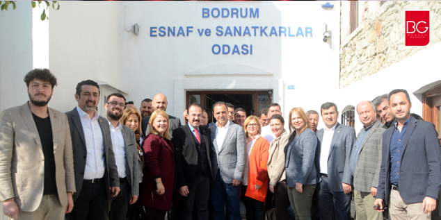 CHP Bodrum Belediye Başkan Adayı Saruhan Kapı Kapı Dolaşıyor…