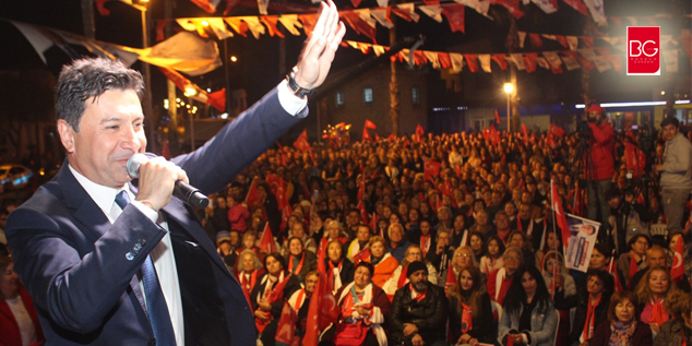 CHP ve Ahmet Aras’tan Ortakent’te Gövde Gösterisi