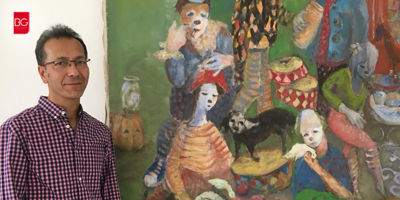 Palyaçoların Can Çekişmelerini Resmeden Ressam Levent Narınç 7. Kişisel Sergisini Bodrum’da Açtı