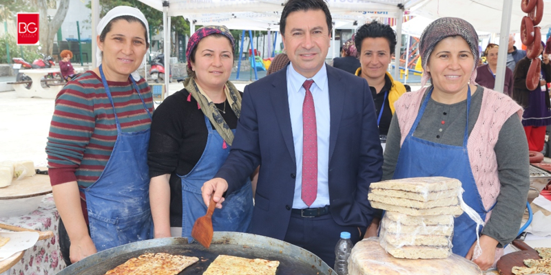 Başkan Aras Slow Cheese’i Ziyaret Etti