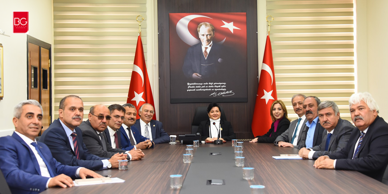 Cumhur İttifakının Seçilen Belediye Başkanları Muğla Valisini Ziyaret Etti