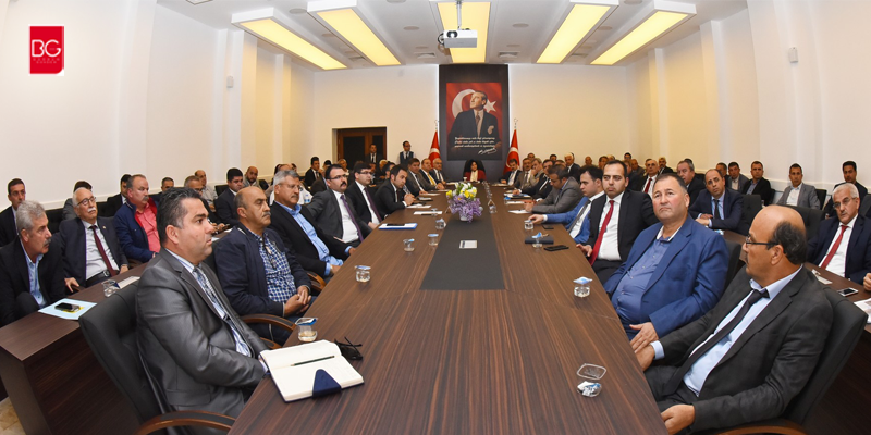 Vali Civelek Başkanlığında 2019 Yılının İlk Ekonomi Değerlendirme Toplantısı Yapıldı