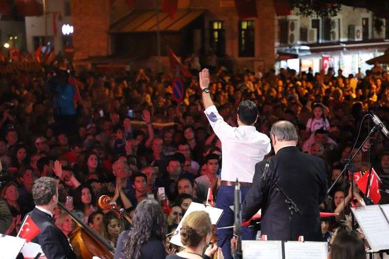 Bodrum’da 100. Yıl Coşkusu Meydanlara Sığmadı…
