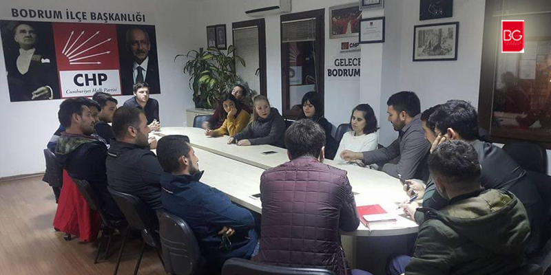 CHP Bodrum Gençlik Kollarından Anlamlı Kampanya