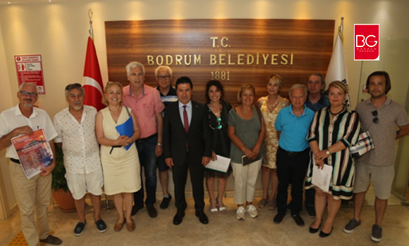 Turgutreis Festival Komitesi Başkan Ahmet Aras’ı Ziyaret Etti…