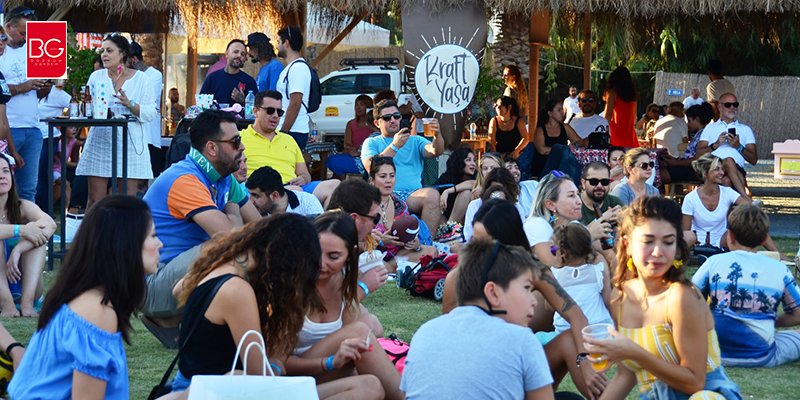 Kraft Yaşam Festivalinde 29 Çeşit Bira Tadımı Yapıldı…