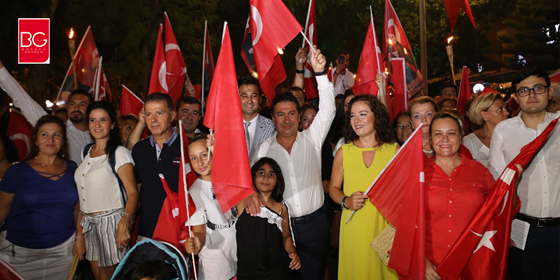 30 Ağustos Zafer Bayramı Bodrum’da Coşkuyla Kutlandı…