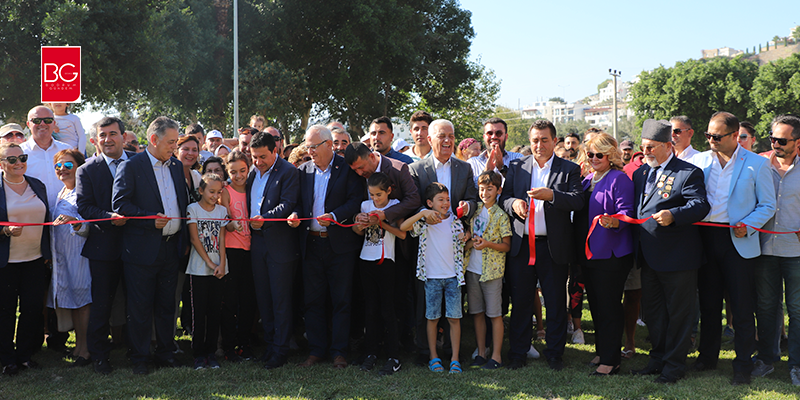 Bodrum’da Festival Havasında Park Açılışı…FOTO GALERİ