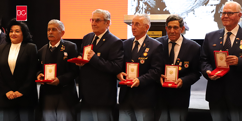 Kıbrıs Gazilerine Madalya ve Berat Verildi…