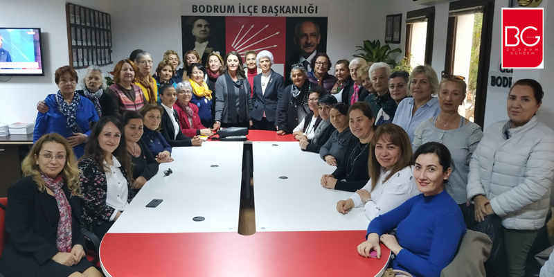 Umut Anıl Özdoğan CHP Bodrum Kadın Kolları Başkanlık Görevini Devraldı