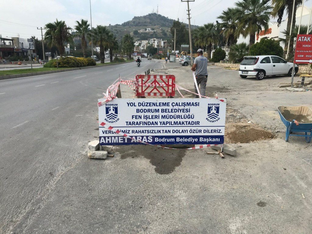 Bodrum Yolları Sezona Kadar Hazır Olacak