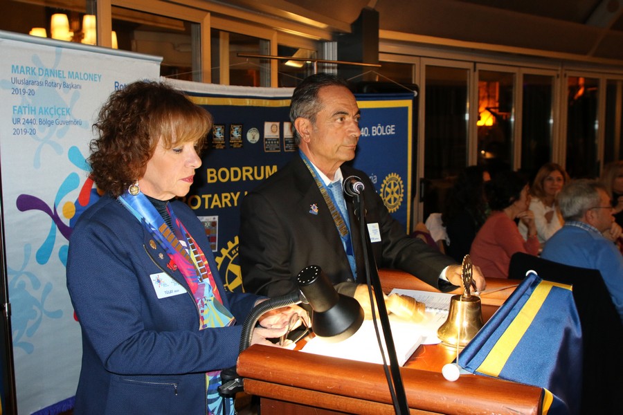 Bodrum ve Karia Rotary Yeni Üye Katılım Töreni Yapıldı