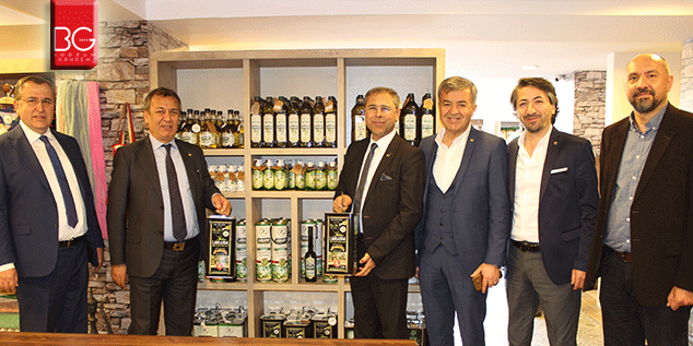 Başkanlardan Yöre Ürünlerine Yer Verildiği İçin Teşekkür Ziyareti