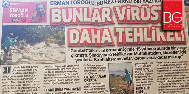 Erman Toroğlu; “Bunlar virüsten daha tehlikeli”