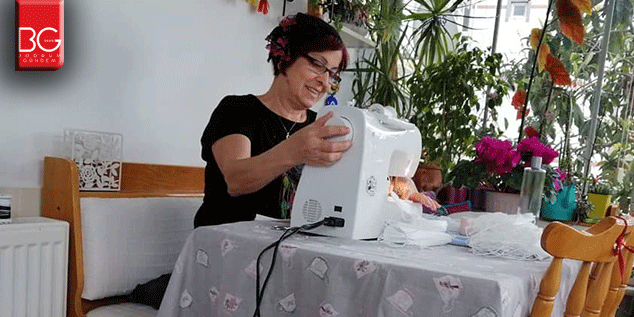 CHP’li Kadınlar Muğla’da  Binlerce Maske Üretiyor…