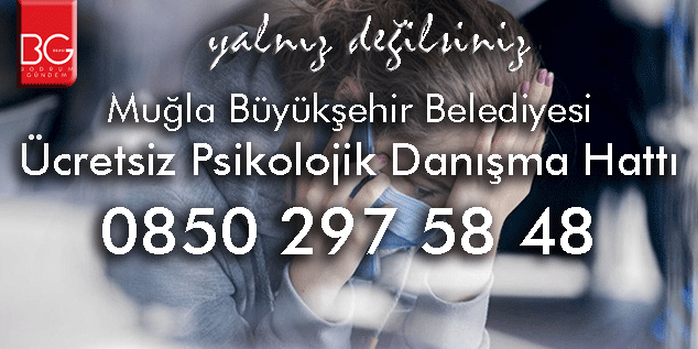Muğla Büyükşehirden Psikolojik Danışmanlık Hattı