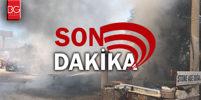 Son dakika Bodrum !!! Yalıkavak Gökçebel’de Yangın