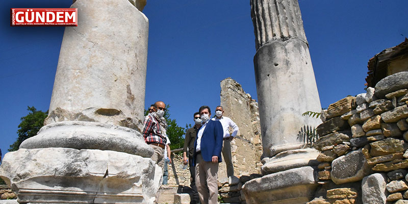 Stratonikeia Antik Kentinde İncelemelerde Bulundu