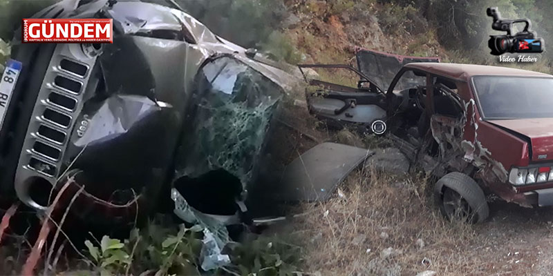 Lüks Jeep Tofaş’a Çarptı, Jeep Pert Oldu