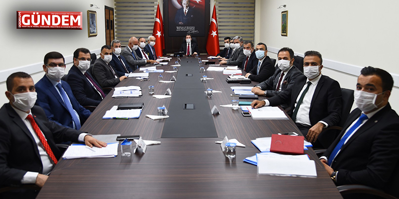 Toplantıda İlçelerin Sorunları ve Projeleri Ele Alındı