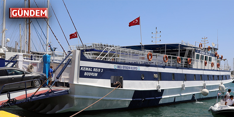 Bodrum-Datça Feribot Seferlerine Yoğun İlgi