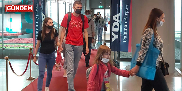 Rus Turistler Muğla’da