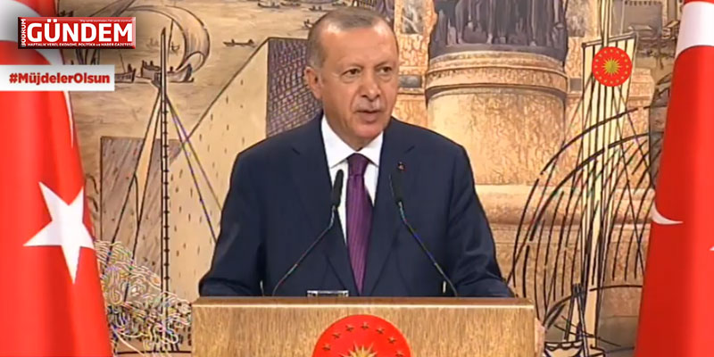 Cumhurbaşkanı Recep Tayyip Erdoğan Müjdeyi Açıklıyor
