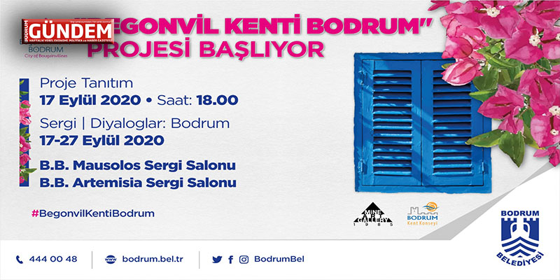 “Begonvil Kenti Bodrum” Projesi Başlıyor