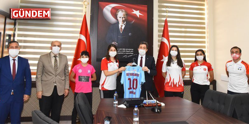 Muğla Ege Yıldızları Gençlik Ve Spor Kulübünden Vali Orhan Tavlı’ya Ziyaret