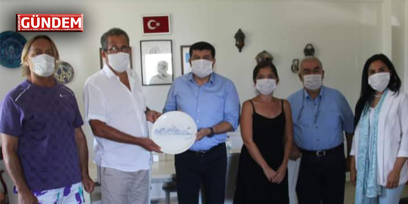 Seyfi Bozçelik Bodrum Sağlık Vakfını Ziyaret Etti