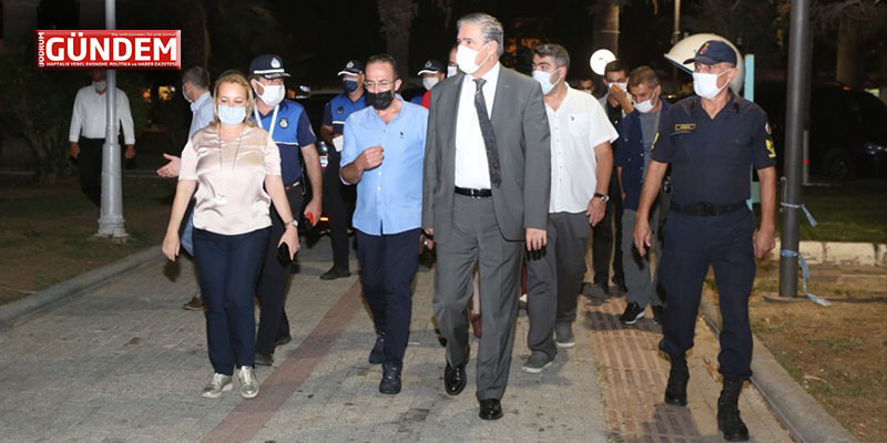Turgutreis’te Kovid-19 Denetimi