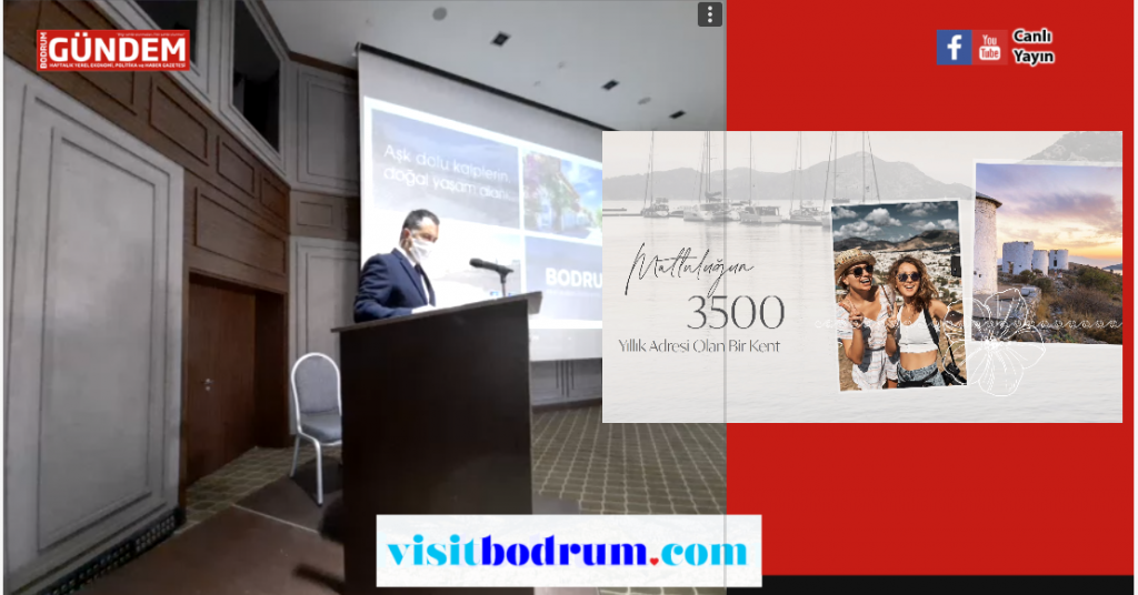 Bodrum internette olağanüstü bir adrese kavuşuyor. visitbodrum.com