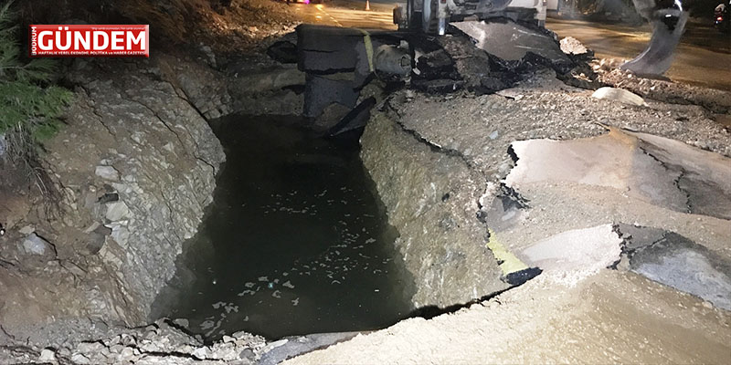 Başkan Aras, Boru Hattında Yaşanan Patlamanın Ardından Torba’ya Gitti