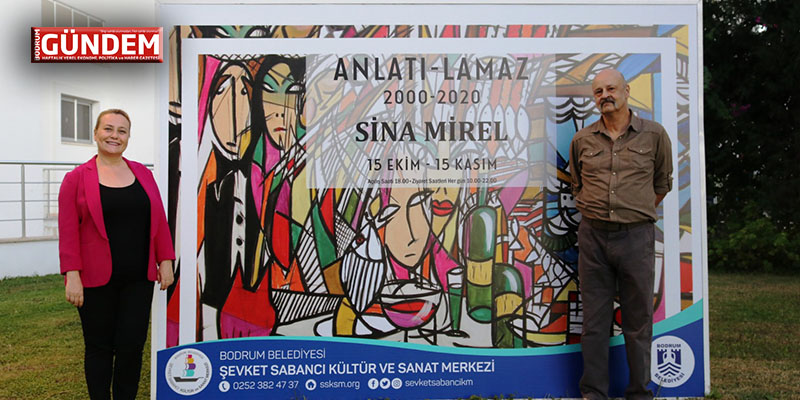 Ressam Mirel Anlatamadıklarını Tuvale Döktü
