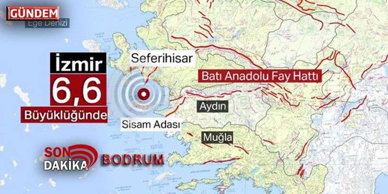 Bodrum’da Deprem – Son Dakika Bodrum !!!