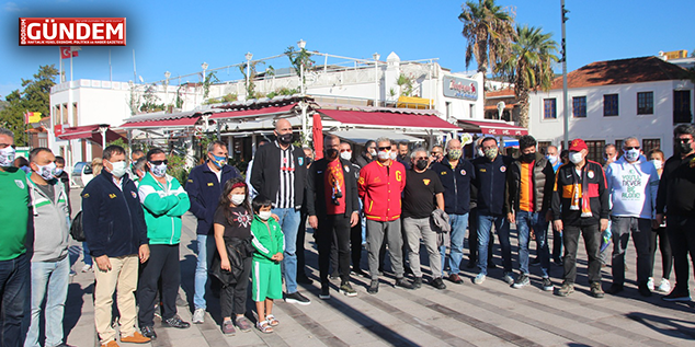 Bodrumspor – BJK – FB – GS – Göztepe Taraftarları Tek Yürek