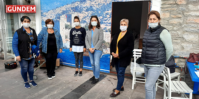CHP Bodrum Kadın Kolları İzmir İçin Tek Yürek