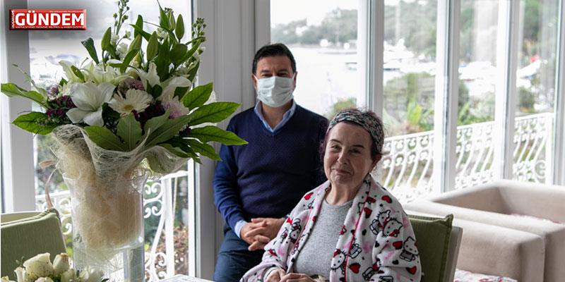 Başkan Aras’tan Fatma Girik’e Doğum Günü Ziyareti