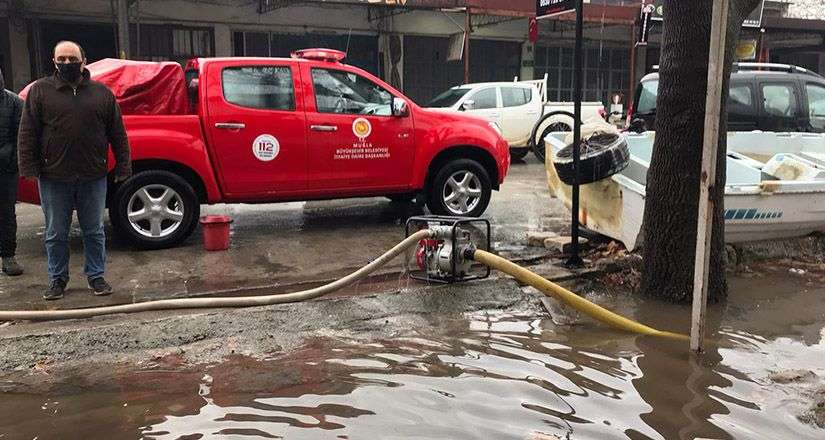 Büyükşehirden anında müdahale