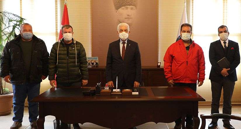 Denizcilerden Başkan Gürün’e teşekkür