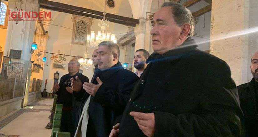 Alaattin Çakıcı Mevlana Türbesi ziyaretinin ardından Bodrum’a döndü