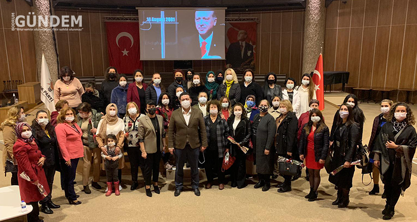 AK Parti Kadın Kolları Bodrum için kolları sıvadı