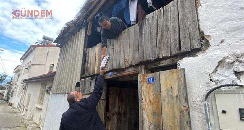 Başkan, 21 bin yumurta dağıttı