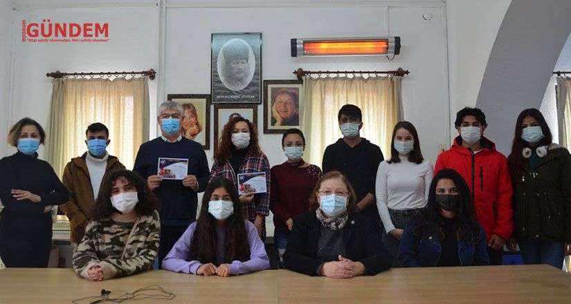 Bodrum’un Çağdaş Gençlerinden, Gazetecilere Teşekkür